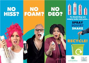 Spray, squirt, shake, recycle!