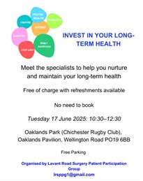 Lavant Road Surgery Summer Event